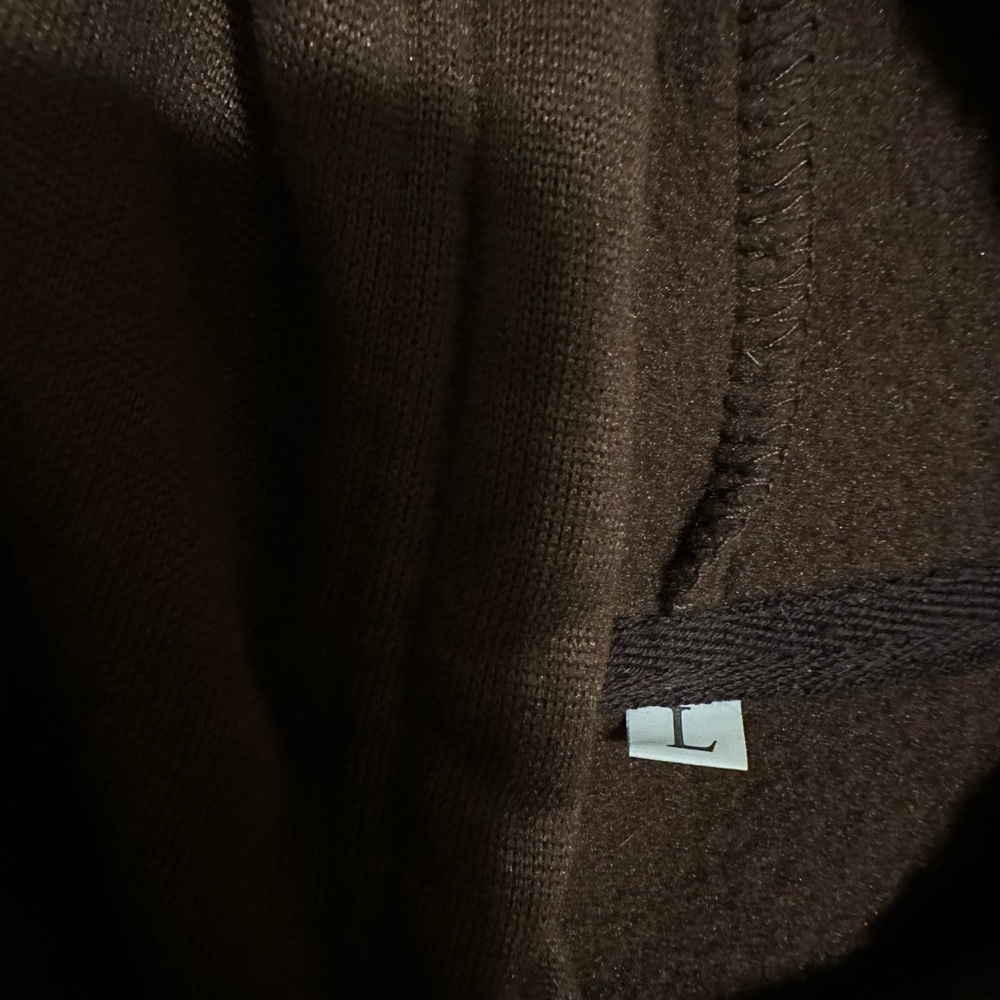 SHEIN Solid Brown Hoodie - Picture 3 of 3